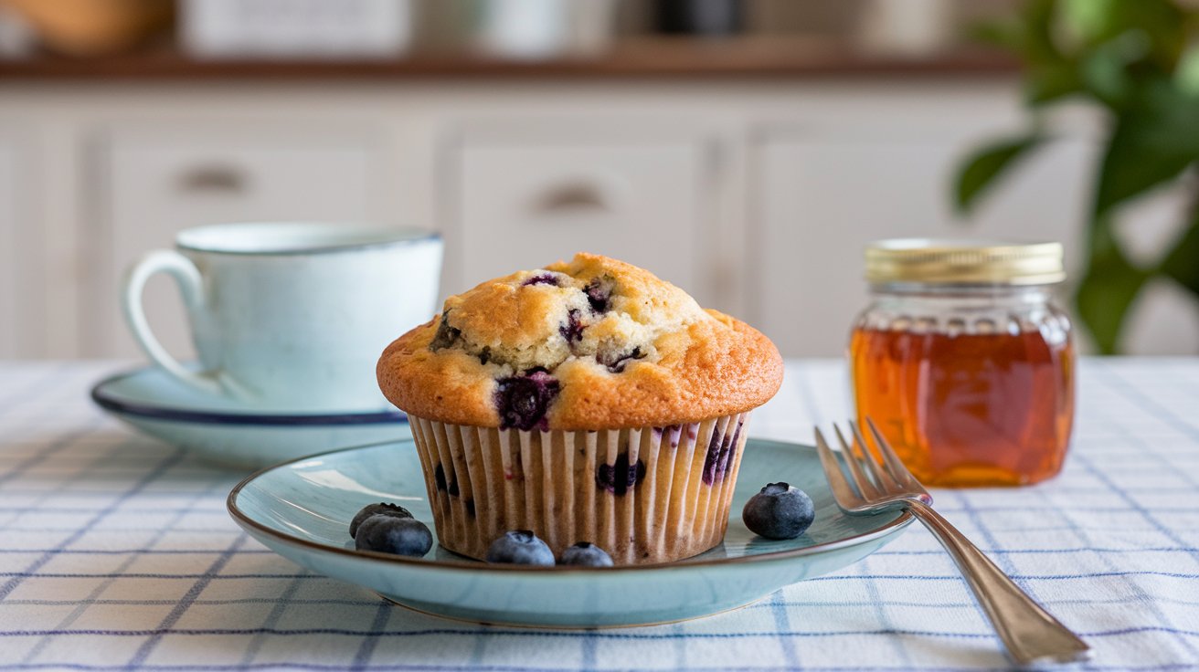 Health Nut Wild Blueberry Muffins