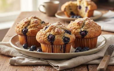 Island Gold Wild Blueberry Muffins