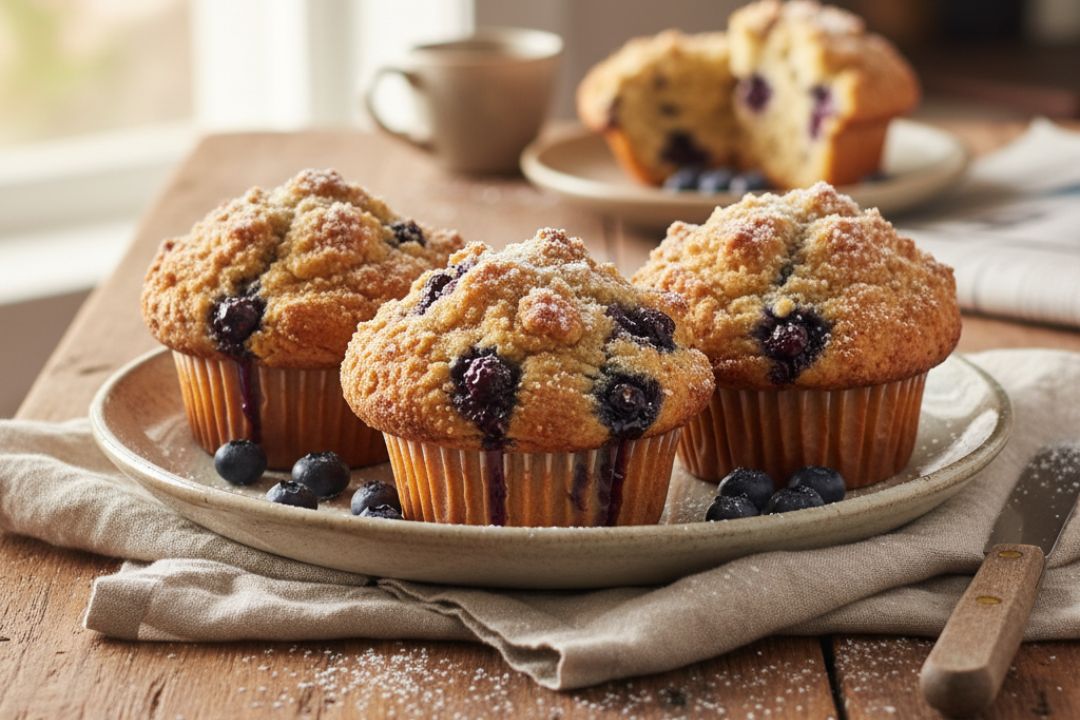 Island Gold Wild Blueberry Muffins